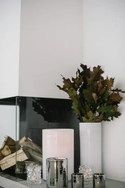 Hurricane Boule Candle Holder 12 cm, Clear