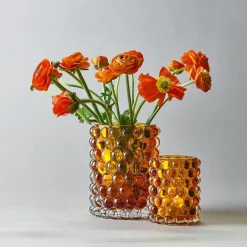 Hurricane Boule Candle Holder 12 cm, Clear