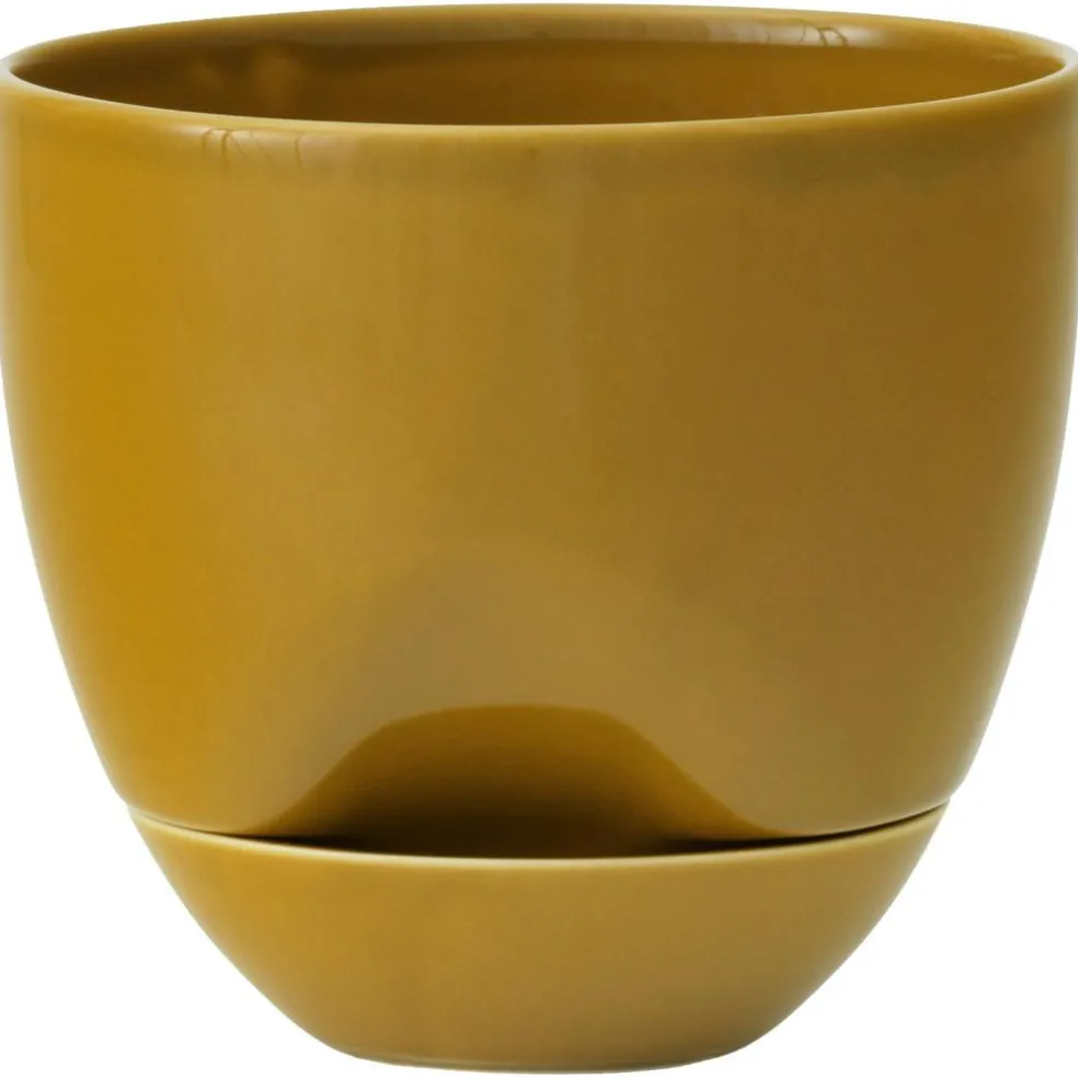 Hydrous Planter Self-watering Ø12 cm, Ashen