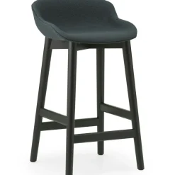 Hyg Bar Stool 75 cm, Dark Grey / Black Oak