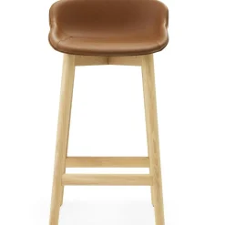 Hyg Bar Stool 75 cm, Dark Grey / Oak