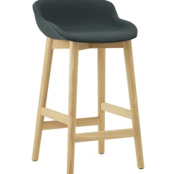 Hyg Bar Stool 75 cm, Dark Grey / Oak