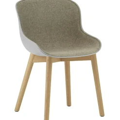 Hyg Chair, Upholstered Front, Sand / Oak