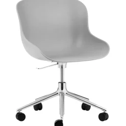 Hyg Swivel Chair 5W, Aluminium/Sand