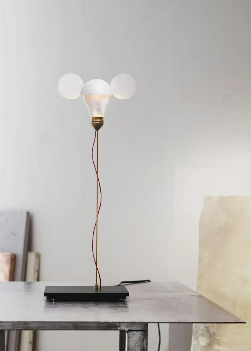 I Ricchi Poveri Toto Table Lamp, Brass