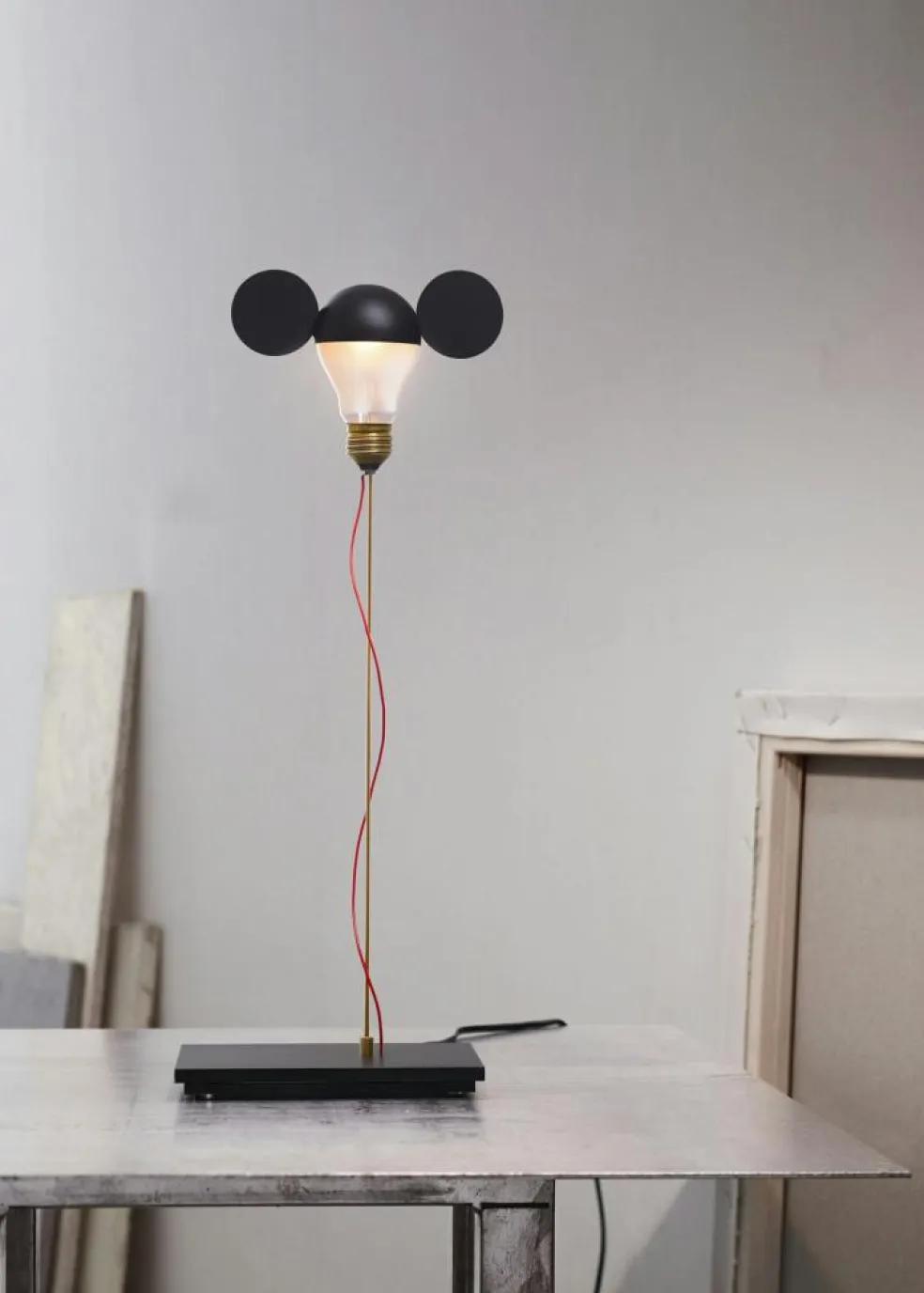 I Ricchi Poveri Toto Table Lamp, Brass