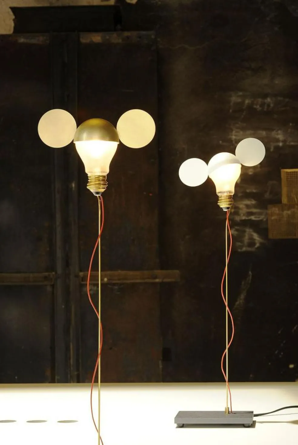 I Ricchi Poveri Toto Table Lamp, Brass