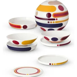 Iconic La Boule Serving Set 7 Pieces, White
