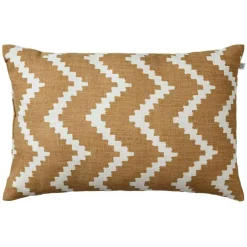 Ikat Sema Cushion 40x60 cm Outdoor, Blue / Off-white