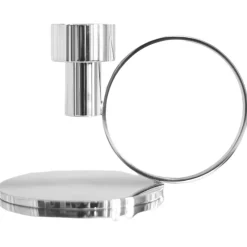 Insieme Chamber Candlestick, Nickel Plated