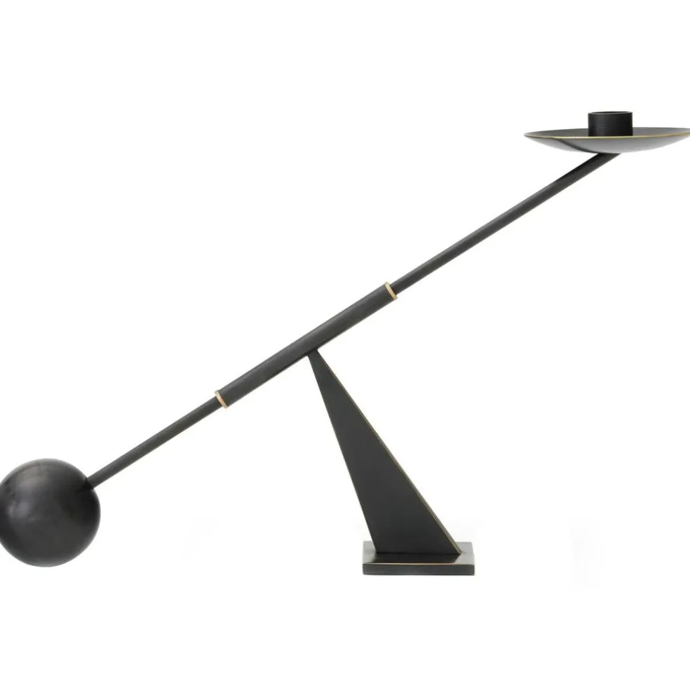 Interconnect Candlestick Small, Ivory