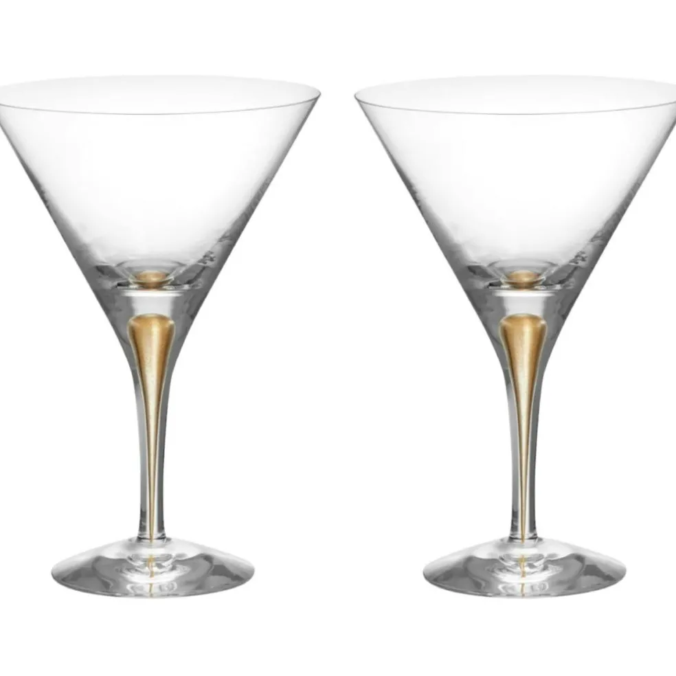 Intermezzo Martini Glass 2-pack 25 cl, Gold