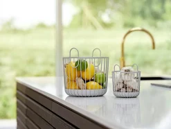 Inu Basket 10.5x13.5 cm, Soft Grey