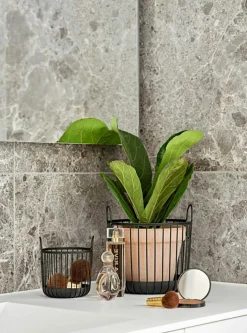 Inu Basket 10.5x13.5 cm, Soft Grey