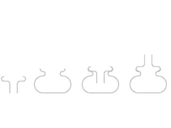 Inu Vase 25 cm, Pure Clear