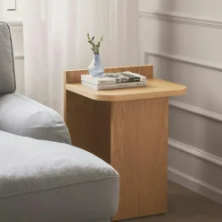 Ismo Side Table, Dark Oak