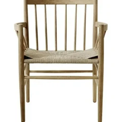 J81 Armchair, Steel Blue