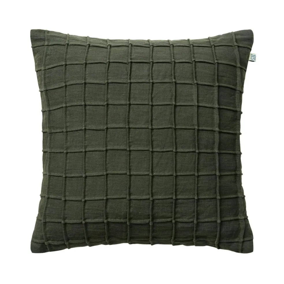 Jammu Cushion Cover 50x50 cm, Cognac