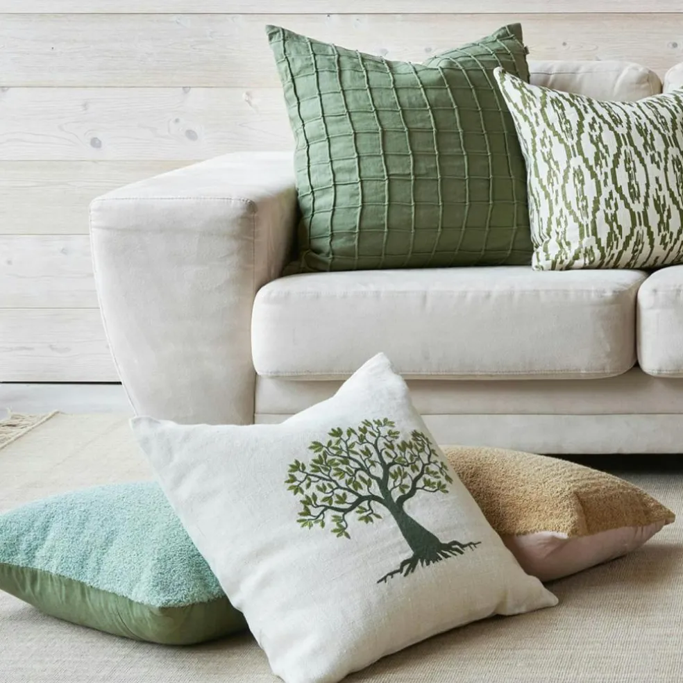 Jammu Cushion Cover 50x50 cm, Cognac