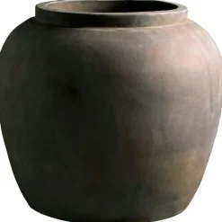 Jar Vase Pot 24 cm, Smoke