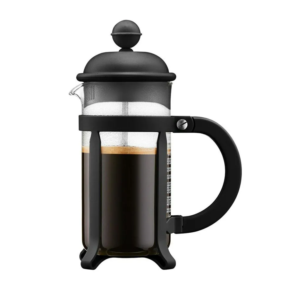 Java Coffee Press 3 Cups, Black