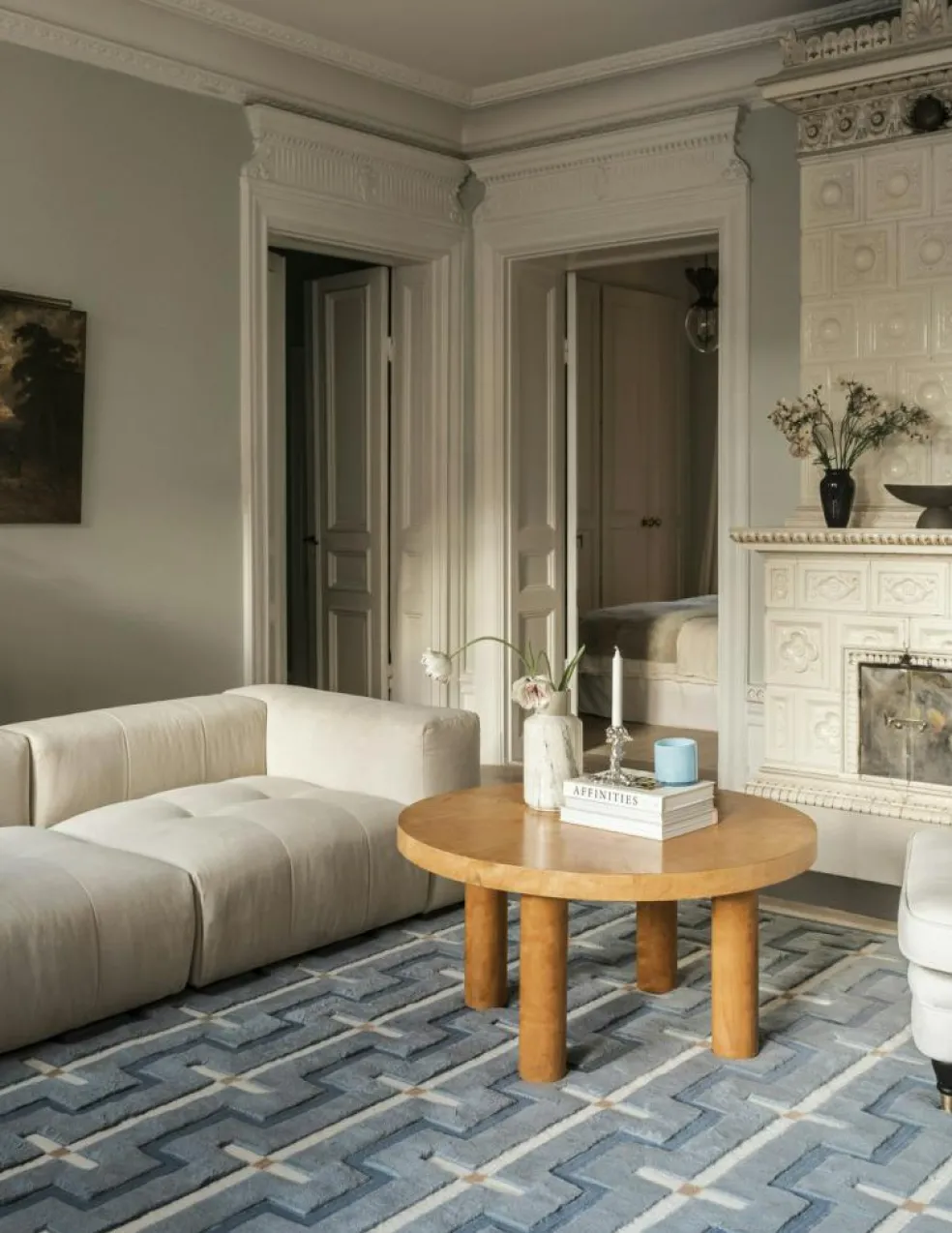 Johanna Wool Rug 200x300 cm, Sage