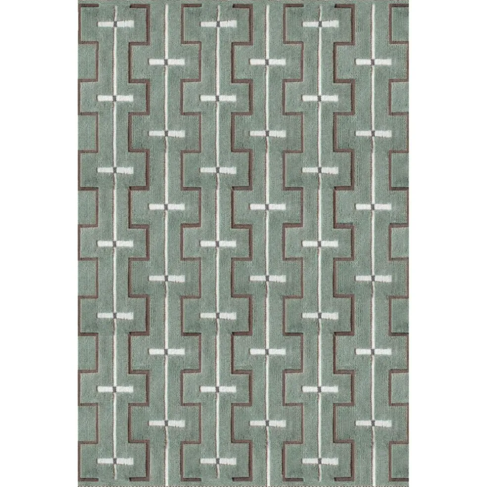 Johanna Wool Rug 200x300 cm, Sage