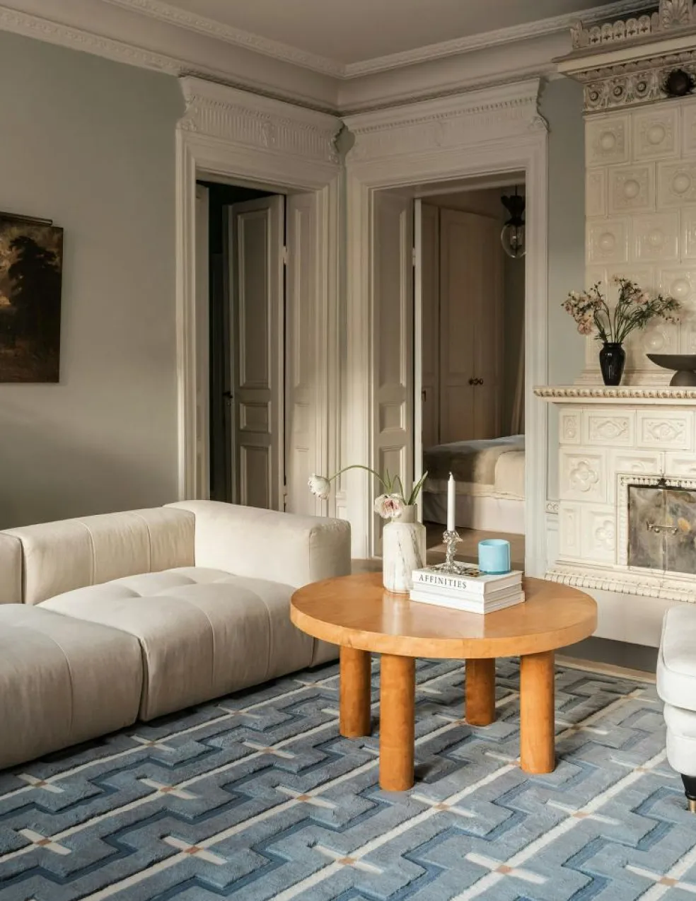 Johanna Wool Rug 200x300 cm, Sage