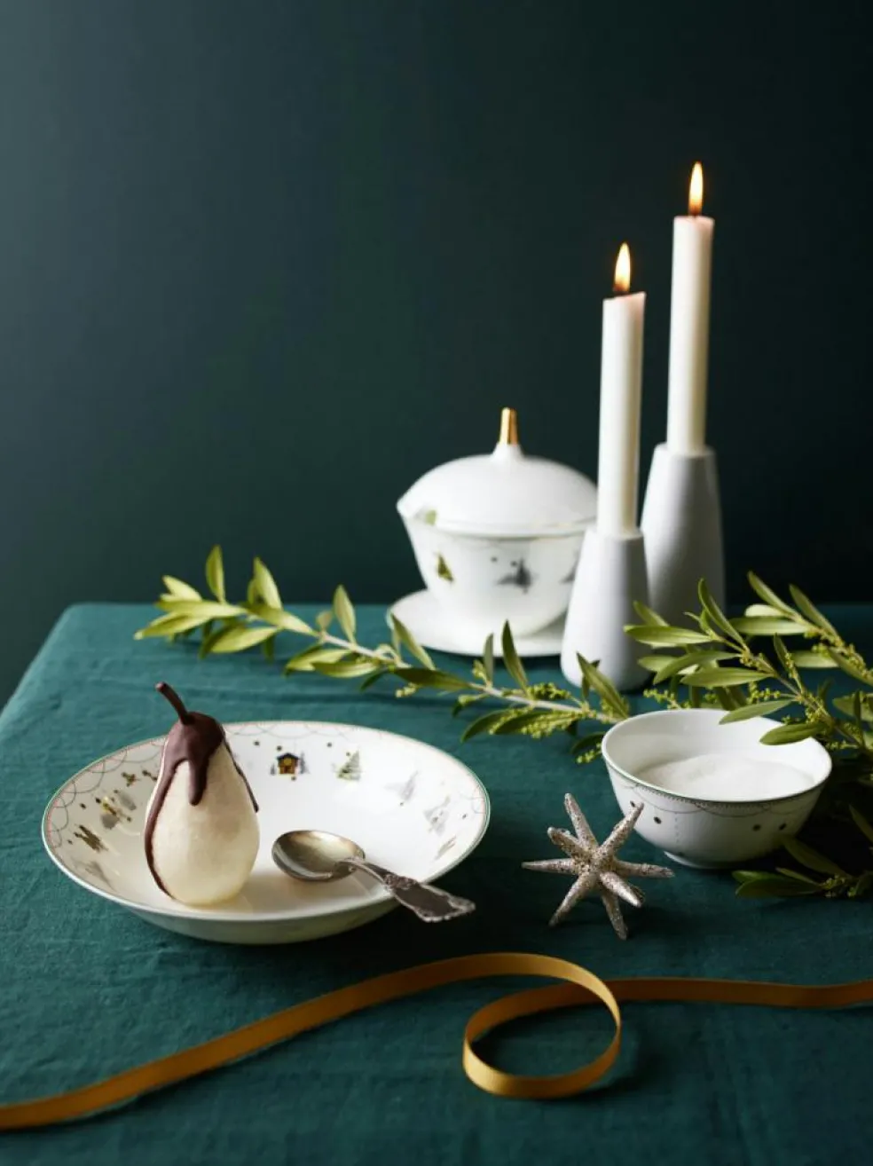 Julemorgen Deep Plate, 20 cm