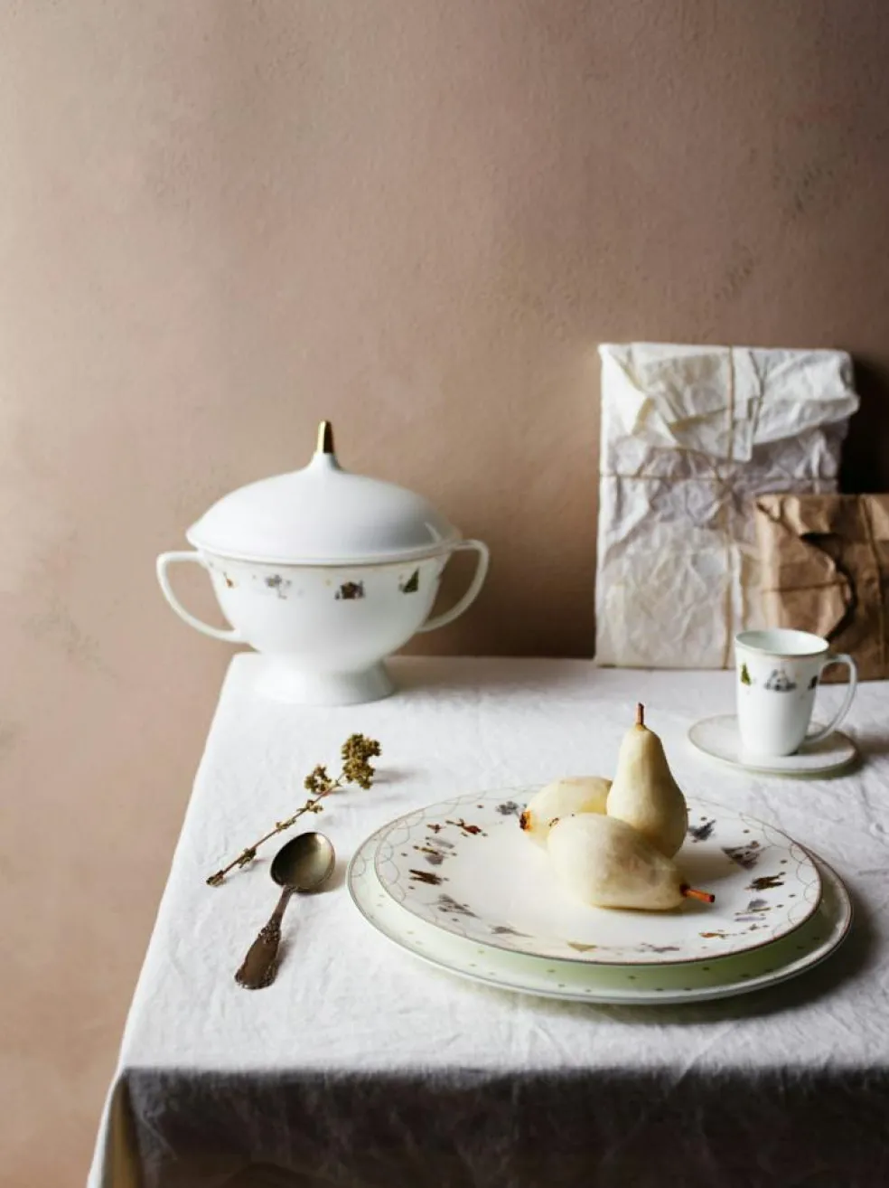 Julemorgen Plate, 20 cm