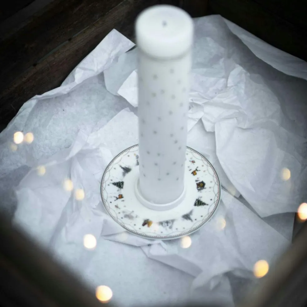 Julemorgen Story Candle Holder, 14 cm