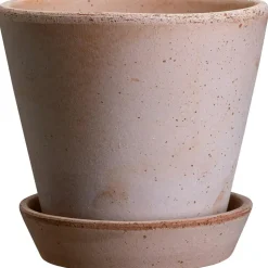 Julie Pot With Saucer Pink Ø40 cm