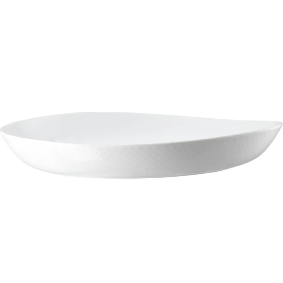 Junto Deep Plate 33 cm, White