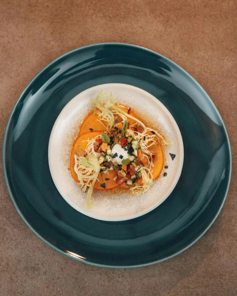 Junto Plate 22 cm, Dune