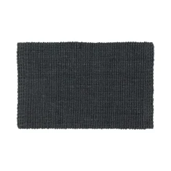 Jute Doormat 60x90 cm, Natural Grey