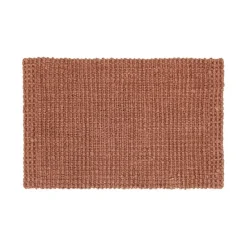 Jute Doormat 60x90 cm, Natural Grey