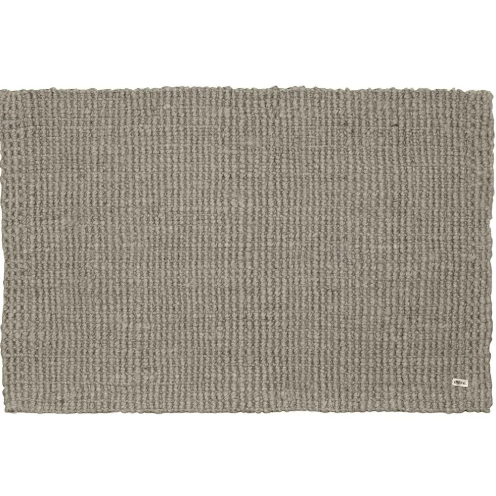Jute Rug 70x120cm, Natural Grey