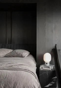 JWDA Table Lamp, Concrete / Brass