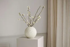 Kaia Vase 15 cm, Dark Purple