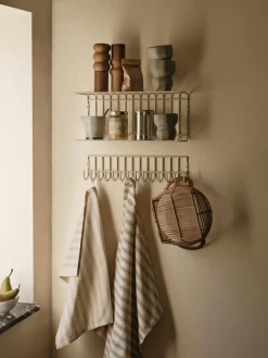 Karl Tea Towel 50x70 cm, Black