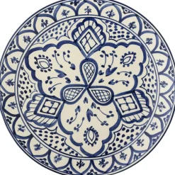 Karlie Plate Stoneware Ø27.5 cm, Blue
