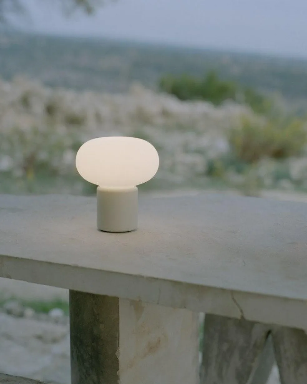 Karl-Johan Table Lamp Portable, Forest Green