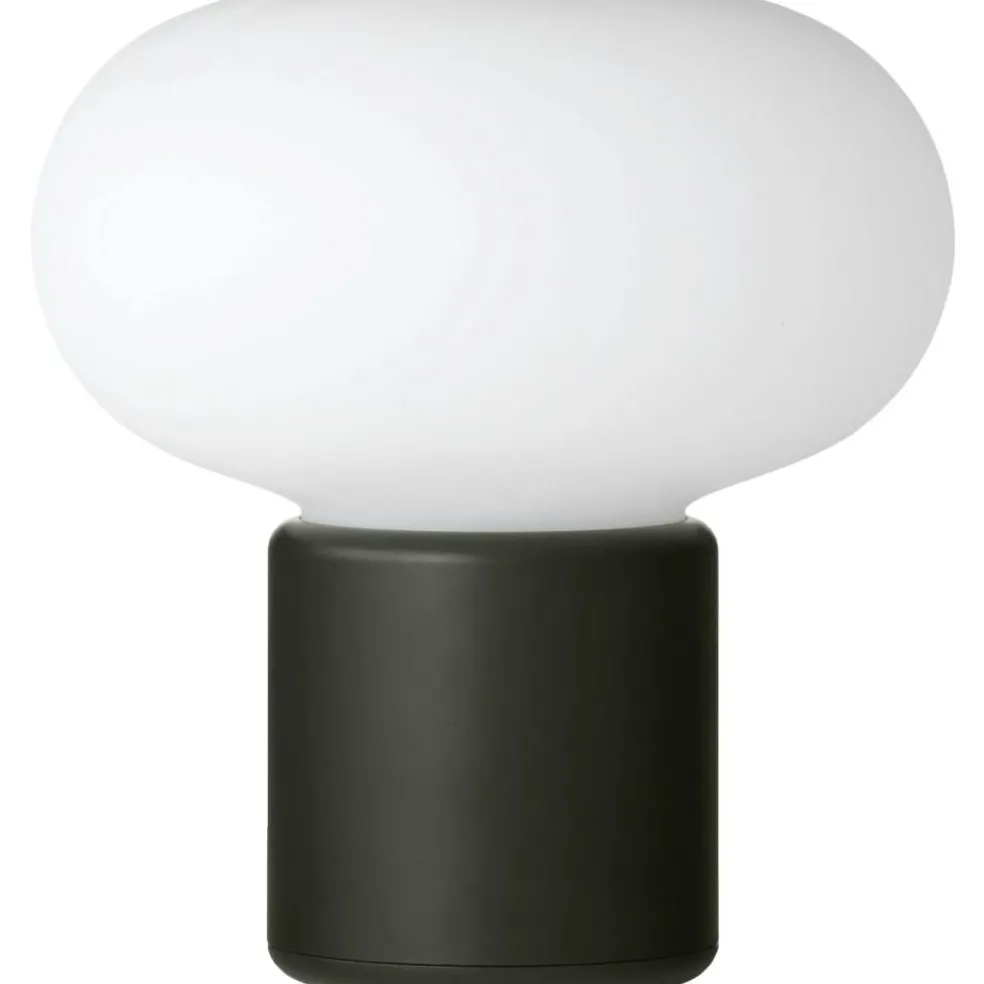 Karl-Johan Table Lamp Portable, Forest Green