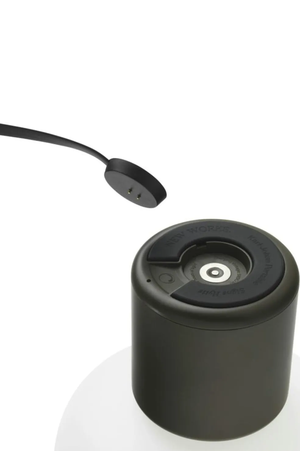 Karl-Johan Table Lamp Portable, Forest Green