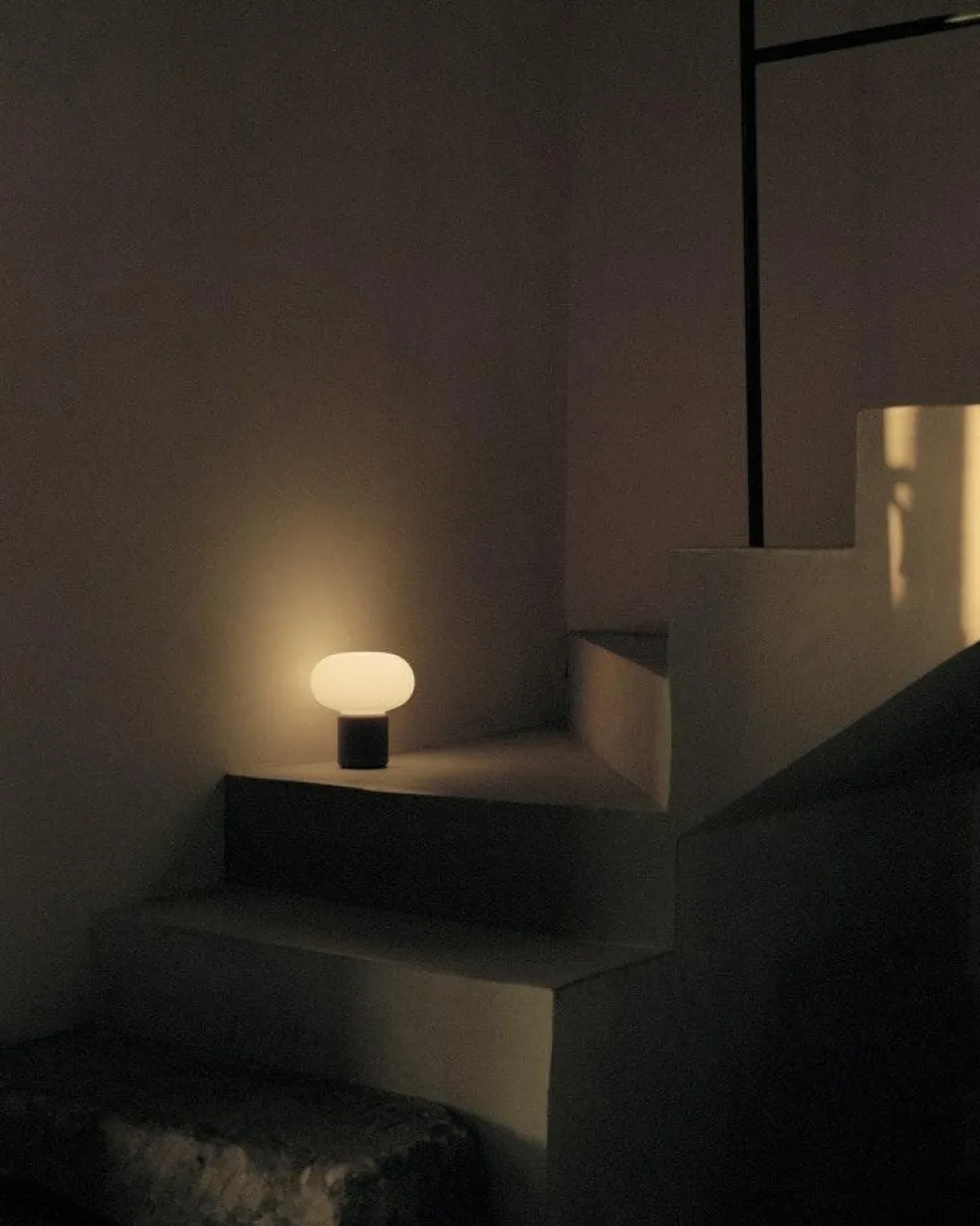 Karl-Johan Table Lamp Portable, Forest Green