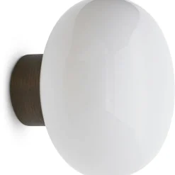 Karl-Johan Wall Lamp, Black Stained Oak /Smoked Glass