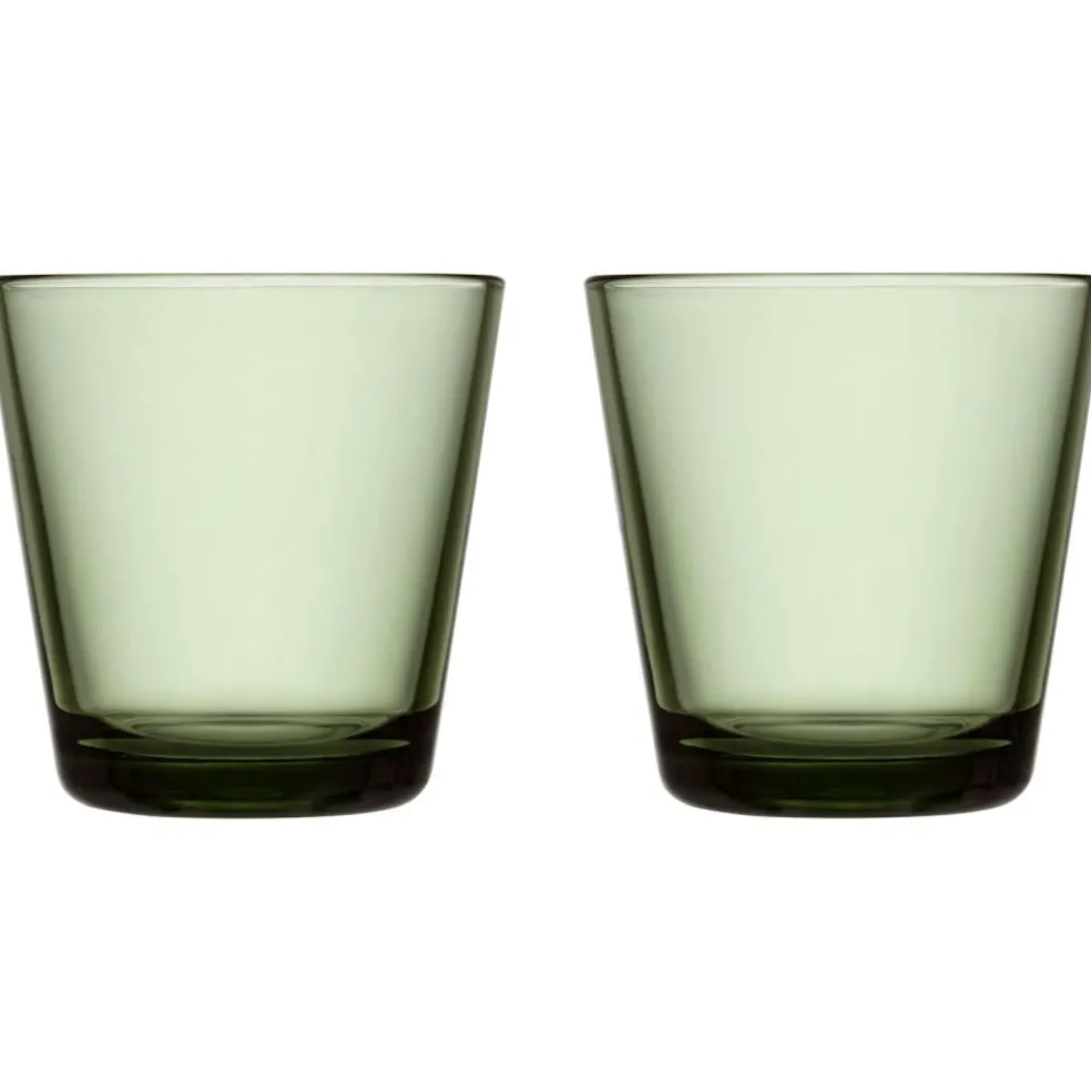 Kartio Glass 21 cl 2-pack, Water Green