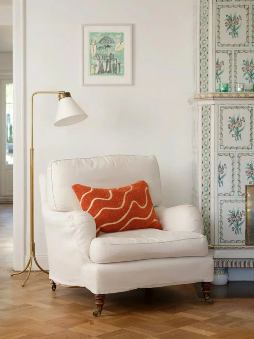 Kashi Cushion Cover 40x60 cm, Lime