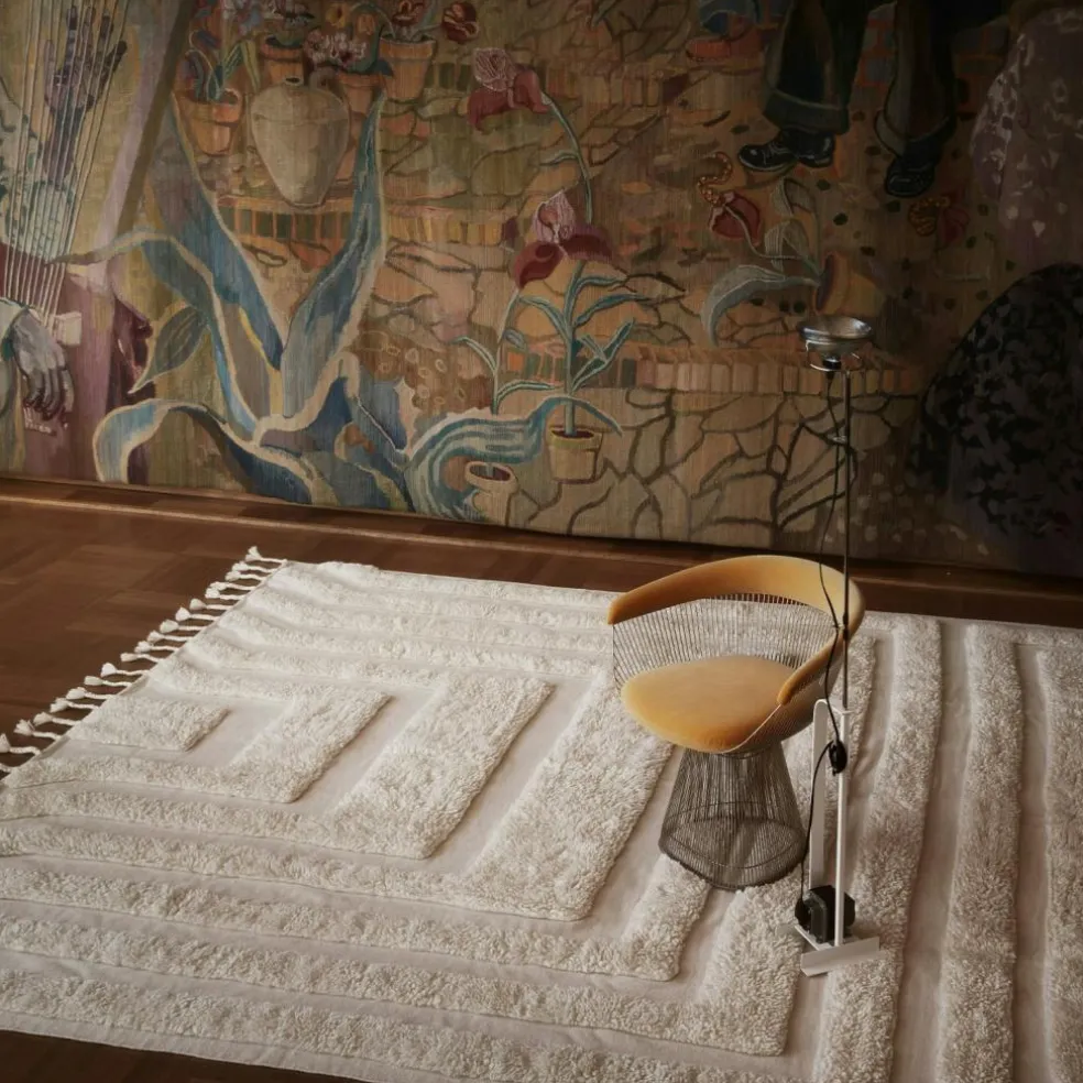 Kask Wool Rug 300x400 cm, Beige