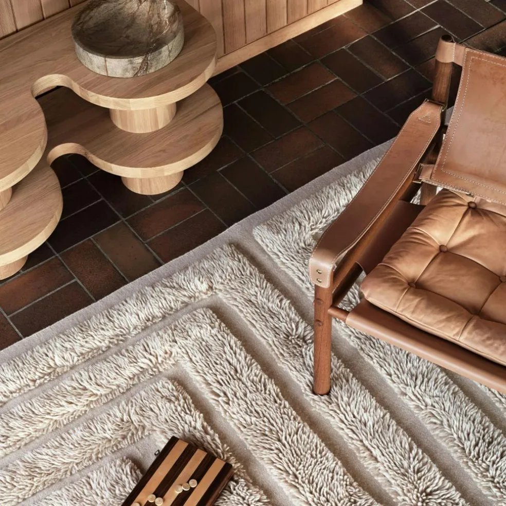 Kask Wool Rug 300x400 cm, Beige